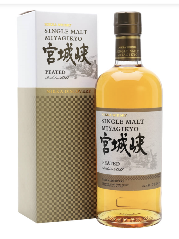 Nikka Miyagikyo Single Malt Peated Whisky — Japanese whisky